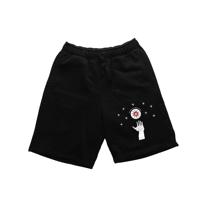 "TWIYO" HEAVYWEIGHT SHORTS BLACK